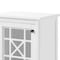Alaterre Furniture Derby 5-Pc Bathroom Storage Set w/Over Toilet Shelf, Wall-Mnted  Cabinet, Hamper, Floor Cabinet, Hutch ANDE724789WH - alternate 4